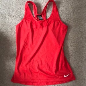Nike red tank